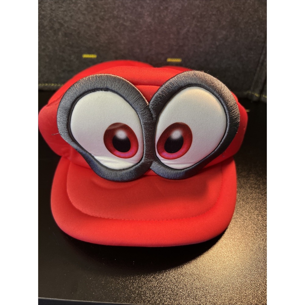 Nintendo Super‎ Mario Odyssey Cappy Hat Cosplay Accessory Costume Red 2017 OSFM